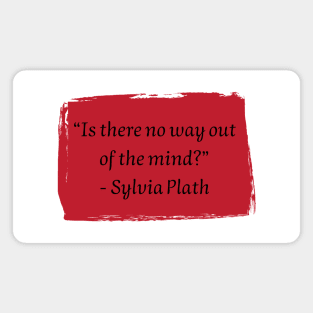 Sylvia Plath Magnet